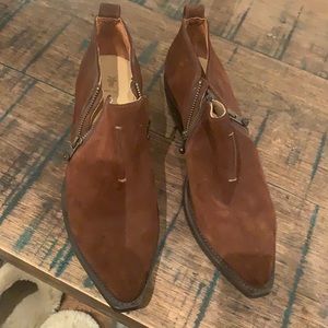 Never Worn! Frye Booties Size 9